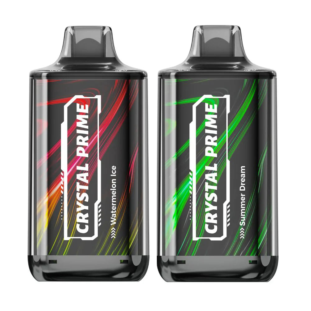 Crystal Prime Deluxe 18000 Puffs Disposable Vape 20MG - Pack of 10