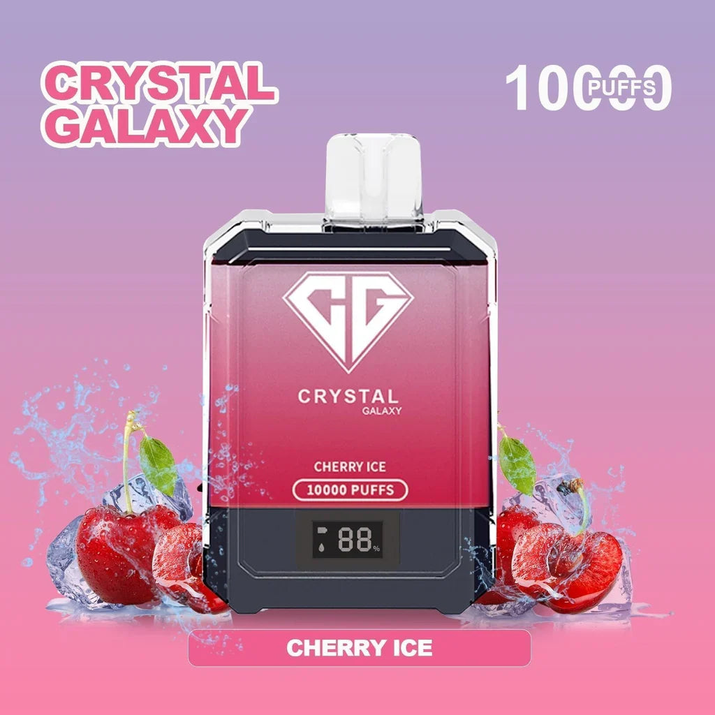 Crystal Galaxy 10000 Puffs Disposable Vape Pod 20MG Stock : 500