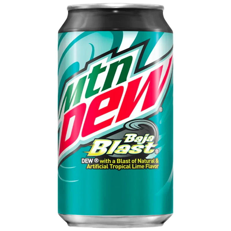 Mountain Dew Baja Blast 12oz USA (355ml)